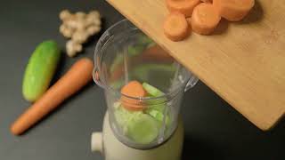 Simple carrot mix cucumber juice [upl. by Toscano]