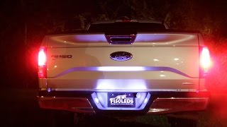 201520 Ford F150 LED TAG LICENSE PLATE LIGHTS FROM F150LEDSCOM [upl. by Suez]