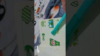 Bikin jurnal 📝🍡🍥🍭🌸jurnal stiker asmr [upl. by Boorman]