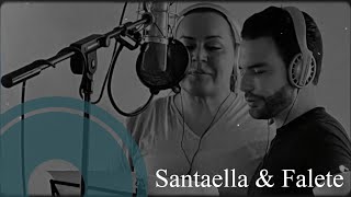 Santaella amp Falete  Que Se Me Acabe La Vida Lyrics Video [upl. by Lennie176]