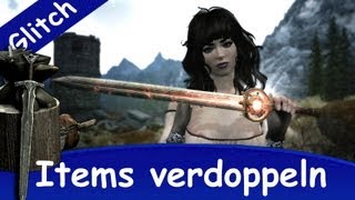 Skyrim  Gegenstände verdoppeln  einmalige Waffen sind nicht mehr einmalig Glitch [upl. by Janina]