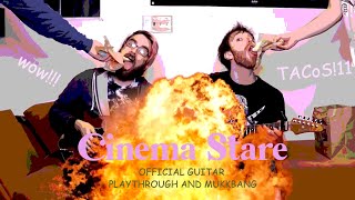 Cinema Stare  Deep End Guitar PlaythroughMukbang [upl. by Ike]