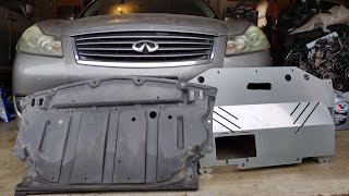 Story Time an Aluminum Undertray put my engine in Limp Mode Infiniti M45 Owners Beware [upl. by Auqenahc379]