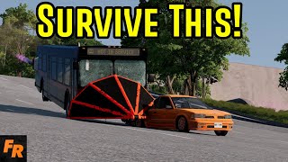 Our Toughest Survival Challenge On BeamNG Drive Yet [upl. by Suinotna534]