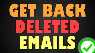 How To Retrieve Deleted Emails From AOL Mail [upl. by Corliss]