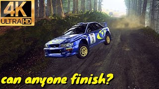 The Hardest Sim Rally Stage in 2024 Rally Purists Must Watch 😲 [upl. by Diandra]