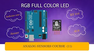 ky016 RGB FULL COLOR LED MODULE [upl. by Nosiddam]