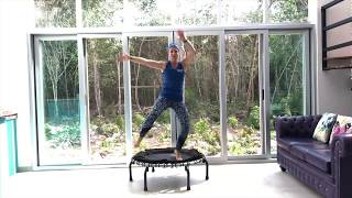 WORKOUT AT HOME SERIES  Day 3 10min Rebounding Lymphatic Boost on a Jumpsport Fitness Trampoline [upl. by Carlick]