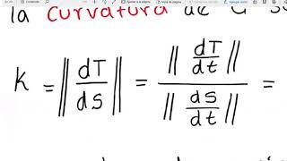 05 Curvatura Vectores Tangente Normal y Binormal unitarios [upl. by Markos]