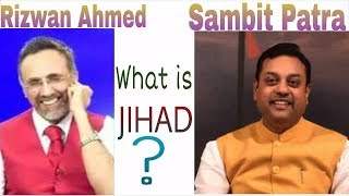 Sambit Patra and Rizwan Ahmed on ISLAM [upl. by Erkan]