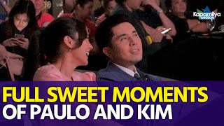 HULI SA CAMERA Ang full sweet moments ng KimPau sa Whats Wrong With Secretary Kim viewing party [upl. by Esiocnarf]