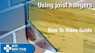 Joist hangers How and where to use them [upl. by Lefton167]