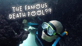 SWIMMING IN THE FAMOUS quotDEATH POOLquot PANGASINAN PHILIPPINES  Vlog 120 [upl. by Siraved]