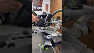 Festool KSC 60 with the aluminum blade [upl. by Esiuolyram727]