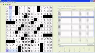 How to make a crossword for the New York Times [upl. by Sitoiganap]