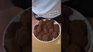 Truffes en chocolat truffe chocolate recette patisserie recettefacile recipe pourtoi [upl. by Thatcher]