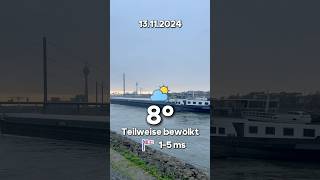 1311 Mittwoch düsseldorf wetterheute wetterdeutschland shorts aktuell forecast [upl. by Dnaletak273]