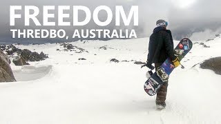 Snowboarding is Freedom  Thredbo Australia [upl. by Arras]