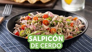 Salpicón de cerdo  Kiwilimón [upl. by Inavihs]