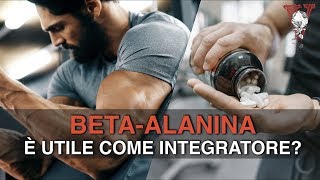 Beta Alanina è un integratore realmente utile Effetti e dosi [upl. by Yliak]