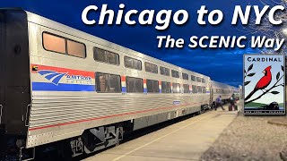 28Hours on Amtrak Cardinal Chicago to NYC Epic Journey [upl. by Humfrid]