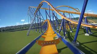 Dominator  Planet Coaster  Kings Dominion [upl. by Ostler]