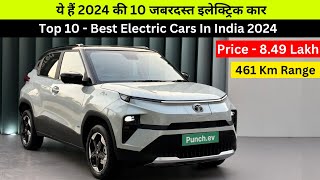 Top 10  Best Electric Cars In 2024 [upl. by Sophronia]