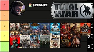 All Total War Games Tier List [upl. by Lalaj]