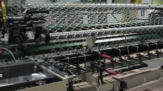 Bergandi Fully Automated Chain Link Weaving Machine [upl. by Anawd]