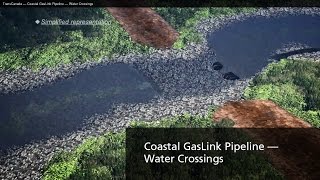 TC Energy — Coastal GasLink Pipeline — Water Crossings [upl. by Tris]