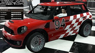 GTA 5  DLC Vehicle Customization  Weeny Issi Rally Mini Countryman WRC [upl. by Kcirderf]