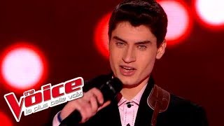 Elvis Presley – Blue Suede Shoes  David Thibault  The Voice France 2015  Blind Audition [upl. by Old]