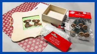 Snow Globe Picture Frame DIY  Christmas Craft  Just 1 Quick DIY [upl. by Karlotte210]