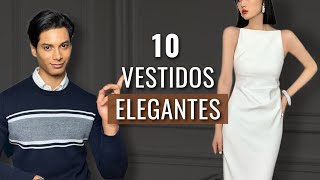 LOS 10 VESTIDOS MÁS ELEGANTES PARA FIESTAS Y EVENTOS  Kelvin Siso [upl. by Anastase823]