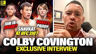 Colby Covington TRIED to Fight Shavkat at UFC 310 Wants JDM in Miami ROASTS Pimblett amp Ian Garry [upl. by Ardnohsal559]