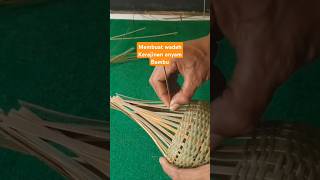 👆 Cek di video panjang 👆 kerajinandaribambu kepis bamboocraft shortsfeed [upl. by Boelter329]