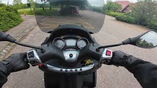 Piaggio Mp3 500 First Ride And Review Before Sale [upl. by Marylin]