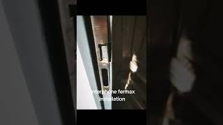 تركيب interphone fermax installation fermax [upl. by Orme702]