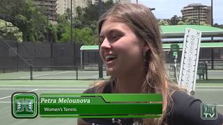 Petra Melounova Competes at the 2018 NCAA Division I Womens Singles Championship [upl. by Lucilla398]