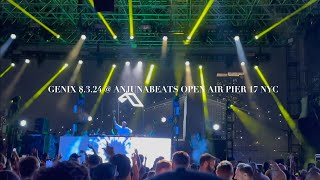 GENIX  ANJUNABEATS OPEN AIR PIER 17 NYC 4K [upl. by Oznecniv767]