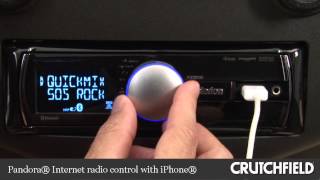 Clarion FZ502 Digital Media Receiver Display and Controls Demo  Crutchfield Video [upl. by Esyned]