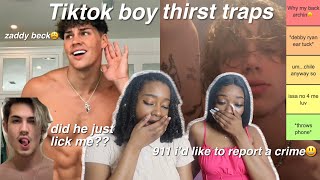 Ranking tiktok thirst traps because were freakY asf😩 [upl. by Vonnie]