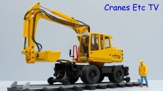 Conrad Atlas 1604 ZW RoadRail Excavator by Cranes Etc TV [upl. by Reggie]