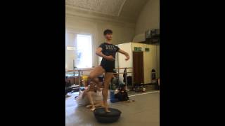 Bosu Balance Exercise Ballet [upl. by Mailliwnhoj]