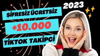 TikTok Takipçi Hilesi 2023  Şifresiz ve Ücretsiz [upl. by Chad]