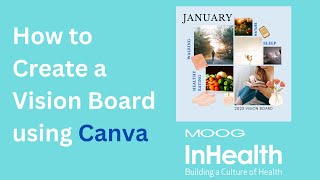 How to Create a Vision Board using Canva [upl. by Rockwell195]