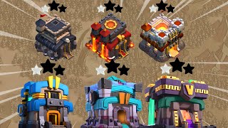 unbeatable bases for EVERY TOWN HALL Clash of Clans [upl. by Harrell]