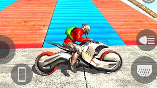 in Indian bike driving 3D game indianbikedriving3d viralvideo 😱😱😱 [upl. by Rennoc]