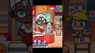 pizzaria da gatinha avatar world shorts avatarworld amogatos pizza pazu gatosfofos pets [upl. by Sigfried]