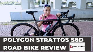 2022 Polygon Strattos S8D Road Bike Review [upl. by Verlee]